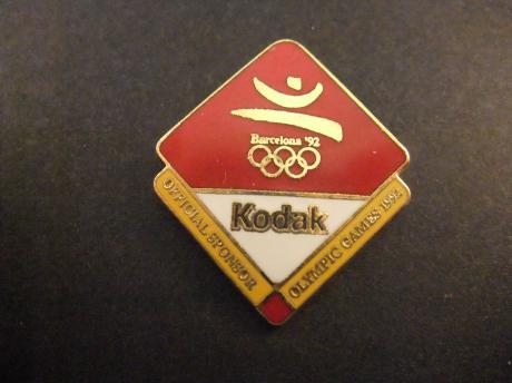 Kodak officieel sponsor Olympische Spelen Barcelona 1992